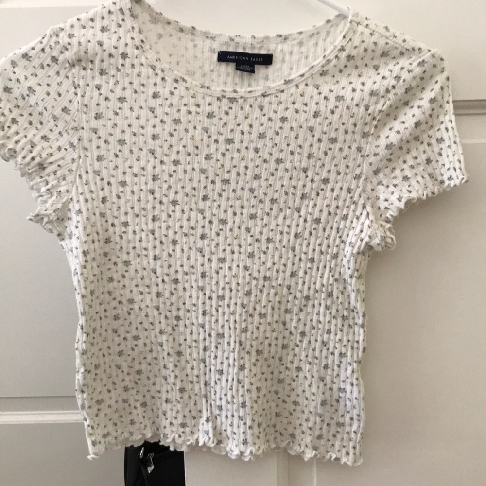 AE Floral Crop Top